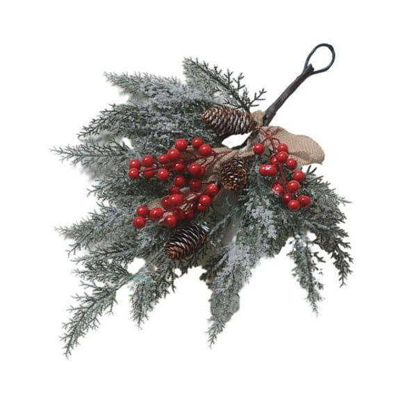 Enqiretly Thoughtful Presents For Christmas Decorative Door Hangings Spread Holiday Cheer Hanging Short Branch 1Set