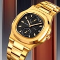thumbnail image 4 of COM1950s Montre de Sport Numérique pour Homme Étanche 50 m, Montre d'Extérieur à Affichage LED avec Chronomètre, Alarme, Résistante aux Chocs pour la Randonnée, la Course et la Mise en Forme, 4 of 7
