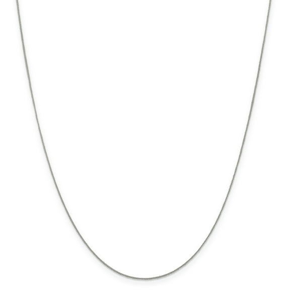 Beautiful Sterling Silver 0.5mm Fine Curb Chain