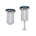 thumbnail image 3 of 2 tapones para lavabo de baño, tapón de drenaje para lavabo de 1,57 pulgadas, filtro de drenaje para lavabo, colador, para dormitorio. Estilo A, 3 of 8
