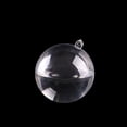 thumbnail image 4 of 2x 10 Unidades de Plástico Adornos Rellenable Relleno de DIY Artesanías Artesanales - 70 Mm BLESIY Bola recargable transparente, 4 of 8