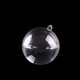 thumbnail image 2 of 10 piezas de esferas de plástico transparente rellenables para adornos, dulces y manualidades. 60 mm, 2 of 9