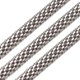 thumbnail image 1 of 10m 304 Stainless Steel Mesh Chains Necklace Chains for Jewelry Making and Garment Decoration Wide 3mm, 1 of 1