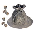 thumbnail image 4 of Turkish Coffee Set, Fadeless Rustproof Unique Design Vintage Style Goblets Zinc Alloy Highly Durable  For Celebration For Home For Party, 4 of 8