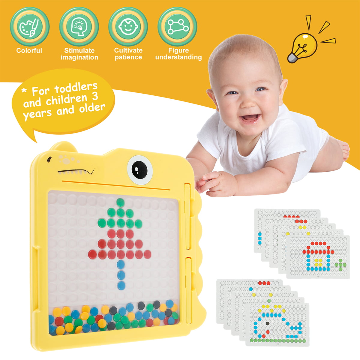 Colorful Magnetic Drawing Board Toys Children Cartoon Drawing Board  Magnetic Writing Board Baby Child Toy Baby Early Education Hand Painting  From Egocig, $38.2