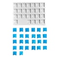 thumbnail image 4 of Billuyoard Molde de silicona portátil resistente al calor reemplazo Flexible cocina hornear gelatina molde para galletas herramienta de Herramientas y accesorios para hornear Carta, 4 of 6