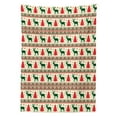 thumbnail image 3 of Ambesonne Nordic Tablecloth Rectangular Table Cover, Pixel Art Christmas, 60"x90", Emerald Beige Scarlet, 3 of 4