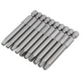 thumbnail image 3 of 10Pcs Sq1-Sq5 Square Head Screwdriver Bits Set Hex Shank Magnetic Screwdriver, 3 of 7