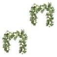 thumbnail image 2 of Cateissary Guirnalda de puerta, guirnalda de pared, flores artificiales decorativas de peonía, camino de de fiesta de seda, adorno de regalo Tipo 2 160cm 2Conjunto, 2 of 6