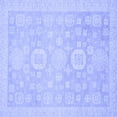 thumbnail image 1 of Ahgly Company Indoor Square Oriental Blue Modern Area Rugs, 8' Square, 1 of 4