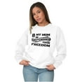 thumbnail image 4 of US Army Logo My Mom Defending Freedom Unisex Plus Size Sweatshirt Brisco Brands 5X, 4 of 5