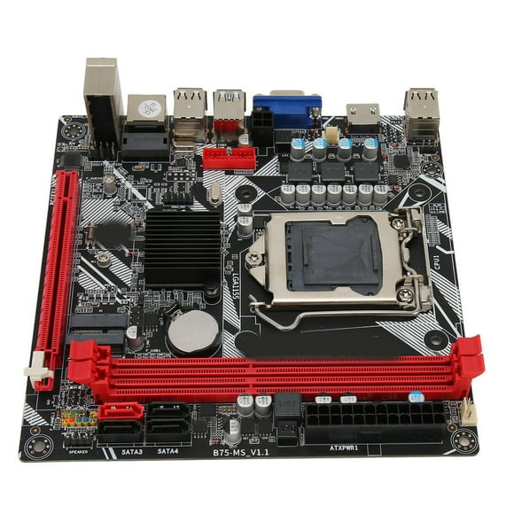 B75 MS Motherboard, LGA 1155 Motherboard Support DDR3 Memory PCle 16X USB3.0 Replacement WiFi M.2 For Office