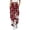 Watermelon Red, variant on Ladies Casual Christmas Printed High Waist Sports Fitness Pants with Side Pocket for Women Winter Athletic Trousers Women’s Pajama Pants Holiday Prints Loose Lounge Sleepwear Pajama Pant