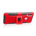 thumbnail image 6 of Compatible for Samsung Galaxy A20S Case with Tempered Glass Screen Protector Belt Clip Holster Defender Rugged Shock Proof Armor Heavy Protection Phone Cover w/Magnetic Mount Plate [Red], 6 of 8