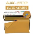 thumbnail image 6 of Jhdzdhy 54" X 300ft Plastic Table Cover Roll Disposable Tablecloth with Slide Cutter for Parties,Gold, 6 of 7