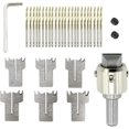thumbnail image 1 of 30 PCS Ring Drill Bit Set 16-21 Mm Blades Wood Ring Drill Bit Wooden Ring Maker Steel Wood Bead Drill Bit, 1 of 5
