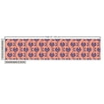 thumbnail image 2 of Floral Upholstery Fabric by the Yard, Composition of Budding Flowers on Branches on a Peach Tone Background, Decorative Fabric for DIY and Home Accents, Dark Indigo and Salmon by Ambesonne, 2 of 4