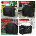 thumbnail image 4 of Funda para parrilla resistente al agua, resistente al viento y a los rayos UV, resistente al polvo, resistente a todo tipo de clima, personalizada para parrillas al aire libre, resistente a la, 4 of 4