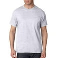 thumbnail image 3 of Hanes Men's 100 Percent Cotton T-Shirt with Pocket. 5190, 3 of 7
