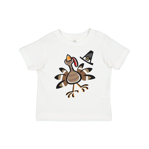 Inktastic Happy Thanksgiving Turkey Boys or Girls Toddler T-Shirt