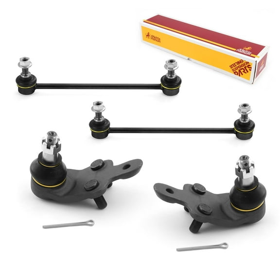 Metrix Premium Chassis Parts - 4 PC Front Sway Bar Stabilizer End Link & Front Lower Ball Joint Kit Fits 13-18 Lexus ES300h, ES350, Toyota Avalon, 07-17 Camry, K750123, K500044 K500043