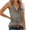 Gray, variant on OAVQHLG3B Tank Top for Women Womens Summer Tops Casual Woman Causal V-Neck Printing Blouse Sleeveless T-Shirt Summer Tops