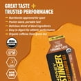 thumbnail image 3 of Honey Stinger Organic Gluten-Free Caffeinated Energy Gel, Salted Caramel Latte, 1.1 oz, 12 Count Box, 3 of 8
