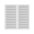 thumbnail image 1 of Uxcell 12 x 12 Inch Stainless Steel Vent Cover, Screen Air Grille HVAC Louvered Grill, Silver Tone, 1 of 6
