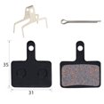 thumbnail image 3 of Bike Brake Pads Semi Metal 6 Pairs Lining Pad Small Heat Attenuation With Latch For Mountain Bikes ANGGREK Otros, 3 of 7
