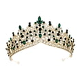 thumbnail image 3 of Tiara de boda Strade Fareast Limited Estilo B Verde Dorado, 3 of 7