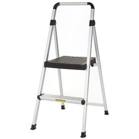 COSCO Aluminum 2-Step Stool - Lightweight, Multicolor - Residential Use