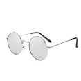 thumbnail image 1 of fastboy Hommes Femmes Lunettes de Soleil Rondes à Monture Métallique Cercle Lentille en Résine Protection UV Lunettes Unisexes Femmes Hommes Lunettes de Soleil, 1 of 9