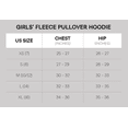 thumbnail image 5 of 3 Pack: Girls' Soft Brushed Fleece Pullover Hoodie Sweatshirt With Kangaroo Pocket (Ages 7-16), 5 of 5