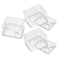 thumbnail image 4 of 3pcs Wind Up Music Box Diy Kit With Transparent Plastic Box Hand Crank Musical Box Parts For Assembly And Repair Clear Music Box For Handmade, 4 of 7