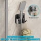 thumbnail image 5 of BTideas Soporte de Pared para Escobas, Organizador de Escobas y Trapeadores de Acero Inoxidable de 4 Pzas, Autoadhesivo, Negro, 5 of 8