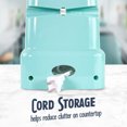 thumbnail image 7 of Nostalgia Retro Can Opener, Electric Can Opener with Built-in Knife Sharpener and Bottle Opener, Aqua, 7 of 7
