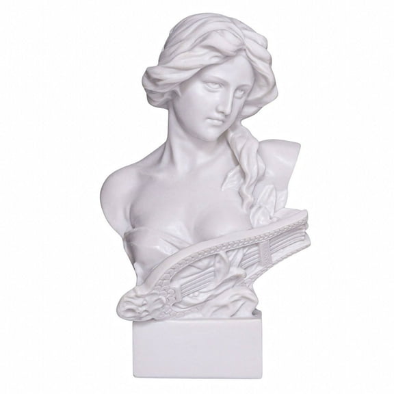 danila-souvenirs Ancient Greek Mythology Goddess Artemis (Diana) Marble Bust Statue Sculpture 6” (15 cm)