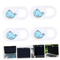 thumbnail image 4 of OUNONA 4Pack Webcam Privacy Lens Protector ABS Blue Whale Shape for Daily Use, 4 of 8