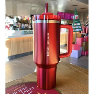 Stanley Messi Quencher ProTour Tumbler, 40 oz, Leakproof Flip