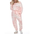 thumbnail image 4 of White Mark Women's Plus Size 2 Piece Lounge Set, 4 of 4