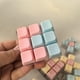 thumbnail image 2 of Llavero con botón y tecla - Diseño de teclado DIY, colores macarrón, suave sonido de clic, antiestrés, regalo de bolsillo para todas las edades, 2 of 5