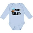 thumbnail image 3 of Inktastic Nicu Grad Baby Boy Owl Boys Long Sleeve Baby Bodysuit, 3 of 5