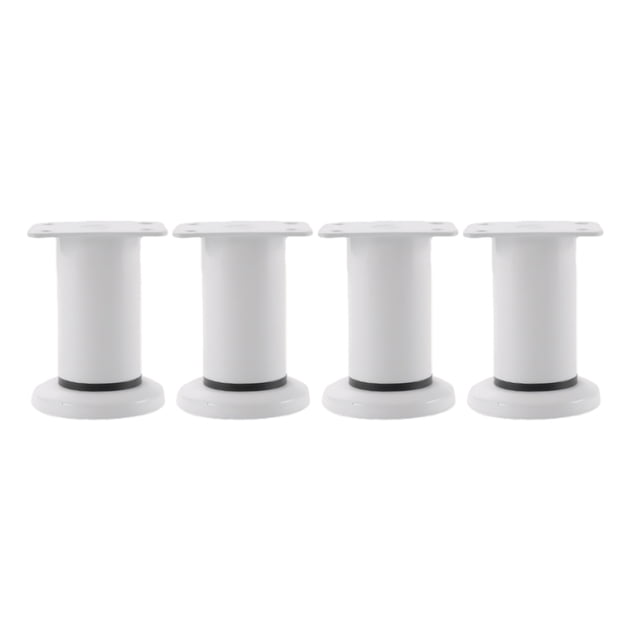 QualitChoice Adjustable Metal Furniture Beds Height Increasing Non-slip Height With For Height Furniture All Of Height Increasing white 4pieces【 8-12 cm】
