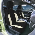 thumbnail image 3 of For 2016-2023 Toyota Tacoma FH Group Custom Fit Neoprene Car Seat Covers Waterproof - Beige Front, 3 of 6