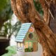 thumbnail image 4 of Colgante Casa de pájaros Decorativa Linda jaula para pájaros Resina al aire libre MABOTO Tipo 1, 4 of 7