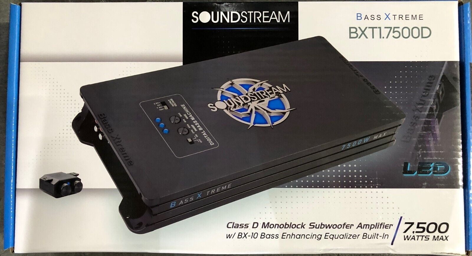 Soundstream Bass Xtreme BXT1.7500D 7500 Watts Max Power, Monoblock