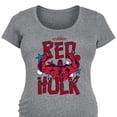 thumbnail image 3 of Marvel Captain America: Brave New World - Scribble Red Hulk - Maternity Scoop Neck Tee, 3 of 5