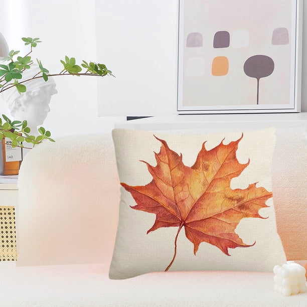 Artoid Mode Citrouilles Oranges Eucalyptus Housses De Coussin D