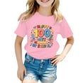 thumbnail image 1 of TZEWGL T-Shirts pour Enfants Imprimé Mignon Col Rond Manches Courtes Vêtements pour Tout-Petits Taille 3-4T, 1 of 4