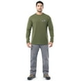 thumbnail image 4 of Ozark Trail Men's Long Sleeve Active Graphic T-Shirt, Sizes S-3XL, 4 of 10